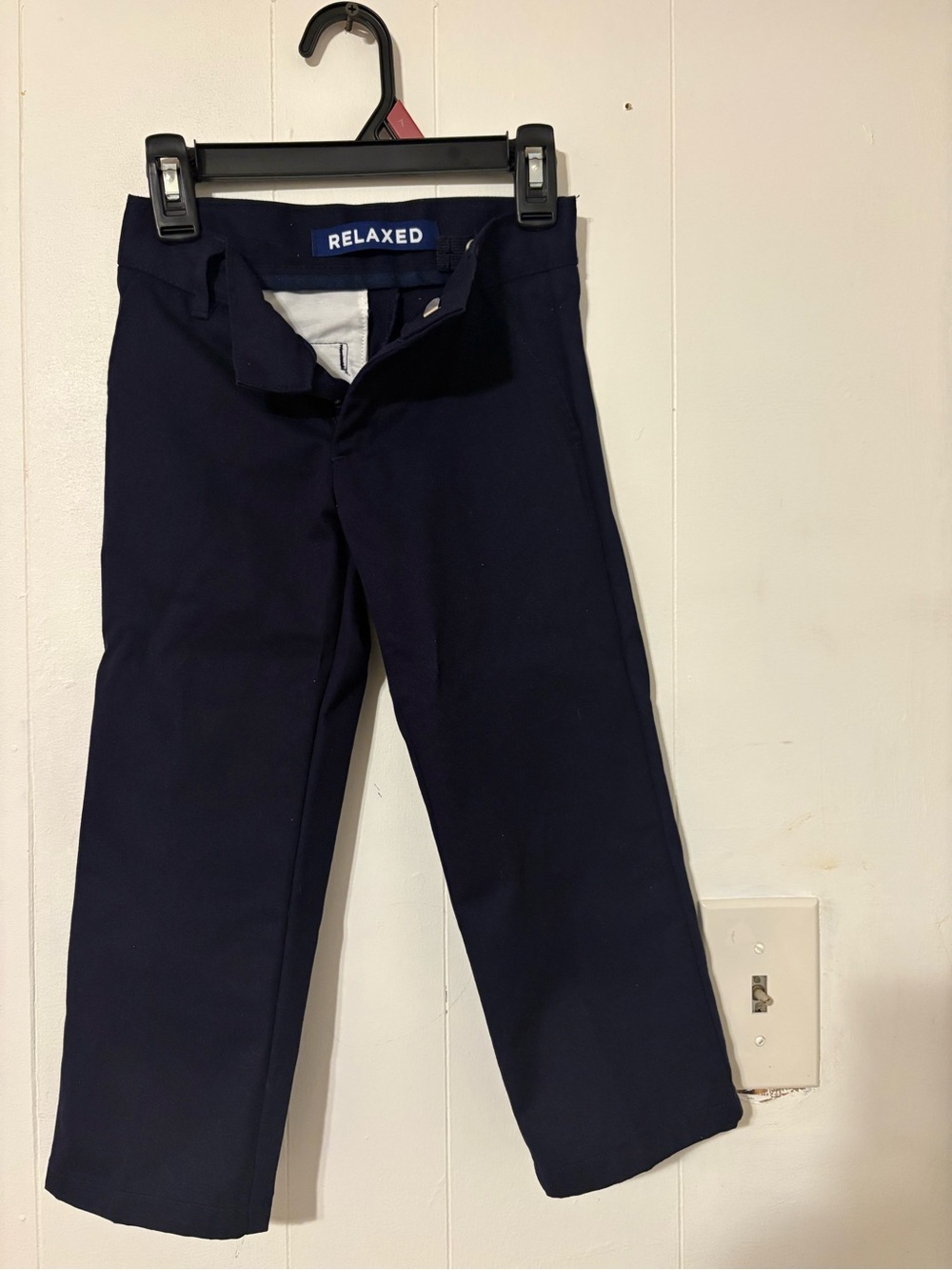 French Toast Relaxed Navy Chinos